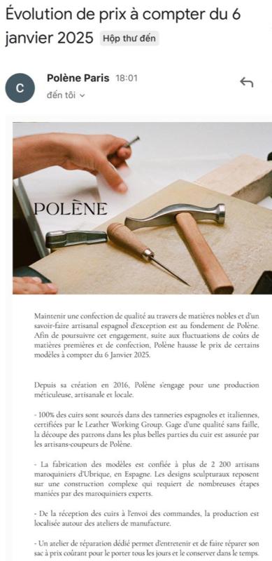 Polène sắp tăng giá, dân tình xếp hàng dài tranh thủ mua gom- Ảnh 10.