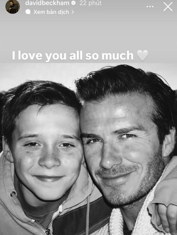 Đêm Giao thừa, David Beckham nghẹn ngào nhắn nhủ con trai cả đang xa cách: 