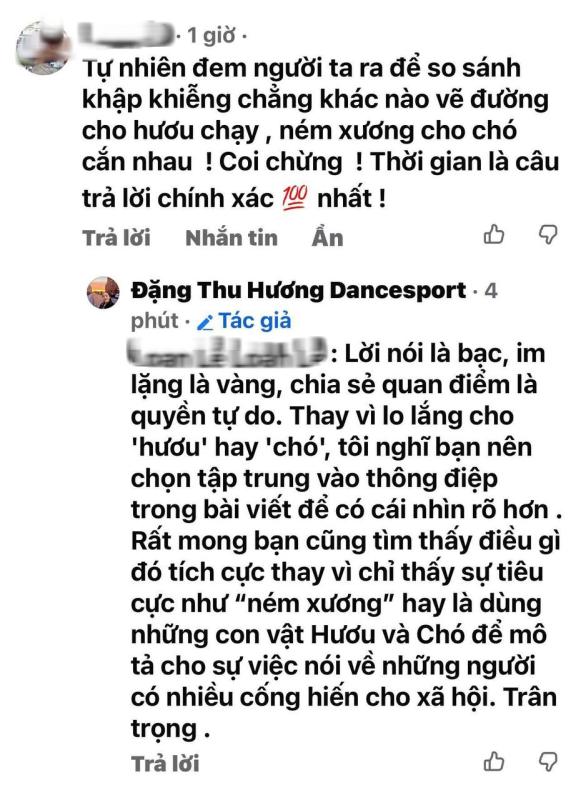 Kiện tướng Thu Hương bênh vực Khánh Thi - Phan Hiển khi bị nhận xét giống 
