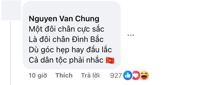 Cả MXH “xuất khẩu thành thơ” vì Đình Bắc sau chiến chiến thắng lịch sử của U23 Việt Nam- Ảnh 4.
