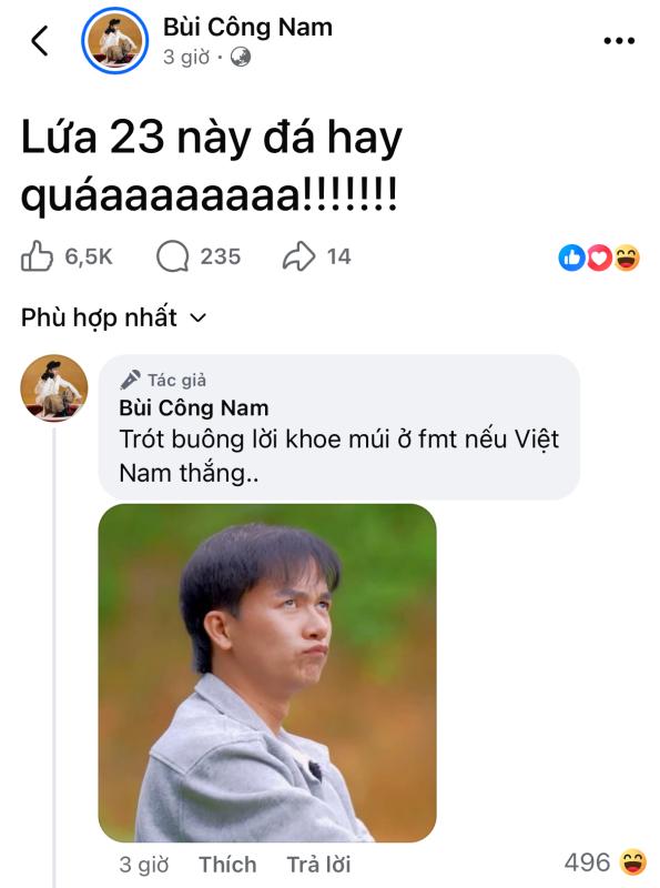 Trấn Thành, Hoà Minzy và dàn sao Việt vỡ oà trước chiến thắng của U23 Việt Nam- Ảnh 5.