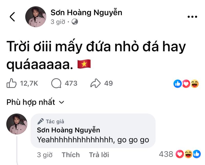 Trấn Thành, Hoà Minzy và dàn sao Việt vỡ oà trước chiến thắng của U23 Việt Nam- Ảnh 6.