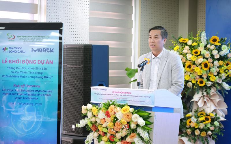 Khởi động dự án "Cộng đồng hạnh phúc", giúp chăm sóc sức khỏe sinh sản, cải thiện tình trạng hiếm muộn- Ảnh 1.