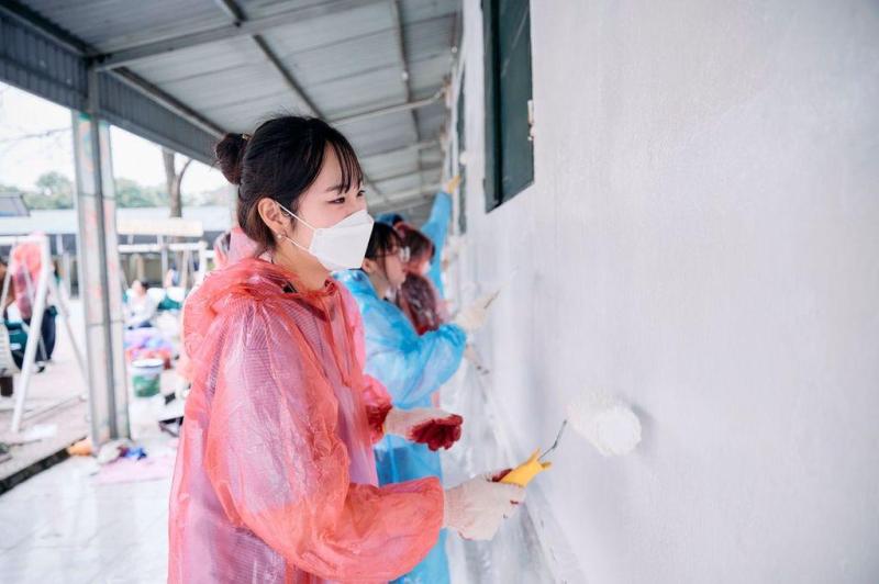 Chương trình tình nguyện quốc tế Việt – Hàn DB Dream Leader lan tỏa tinh thần “an toàn gắn kết” tại tỉnh Phú Thọ- Ảnh 4.