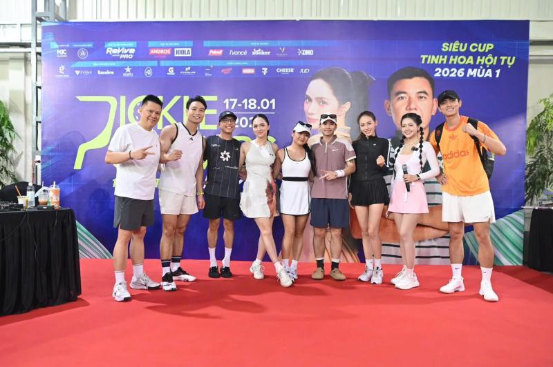 “Các bóng hồng” tỏa sáng tại Pickle Allstars: Khi sắc đẹp bước vào sân đấu pickleball- Ảnh 9.