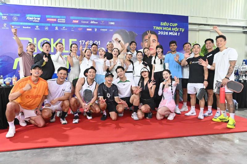 “Các bóng hồng” tỏa sáng tại Pickle Allstars: Khi sắc đẹp bước vào sân đấu pickleball- Ảnh 10.