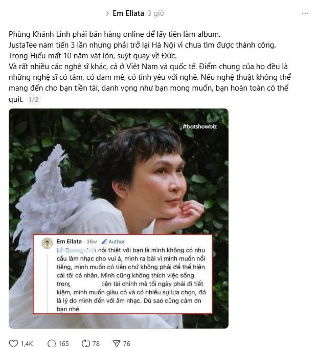 Ca sĩ vô danh viral khắp nơi vì 1 câu nói, khiến cả làng nhạc cãi nhau ỏm tỏi- Ảnh 6.