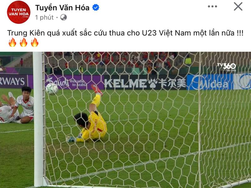 Thủ môn điển trai 1m90 Trần Trung Kiên khiến cả cõi mạng gọi tên vì cứu thua xuất sắc cho U23 Việt Nam- Ảnh 4.