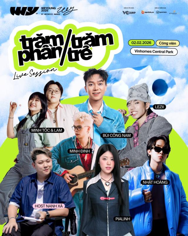 Trăm Phần Trăm Trẻ Live Session: Bùi Công Nam sẽ đọ giọng với 2 “cá thể” gen Z cực hot và loạt trải nghiệm cực hấp dẫn!- Ảnh 2.