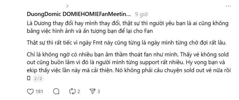 Fanmeeting của Dương Domic ế vé, tất cả là tại Linh Ka?- Ảnh 7.