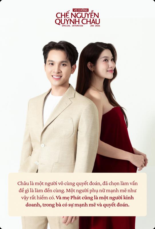 Đầu năm gặp vợ chồng Chế Nguyễn Quỳnh Châu: 