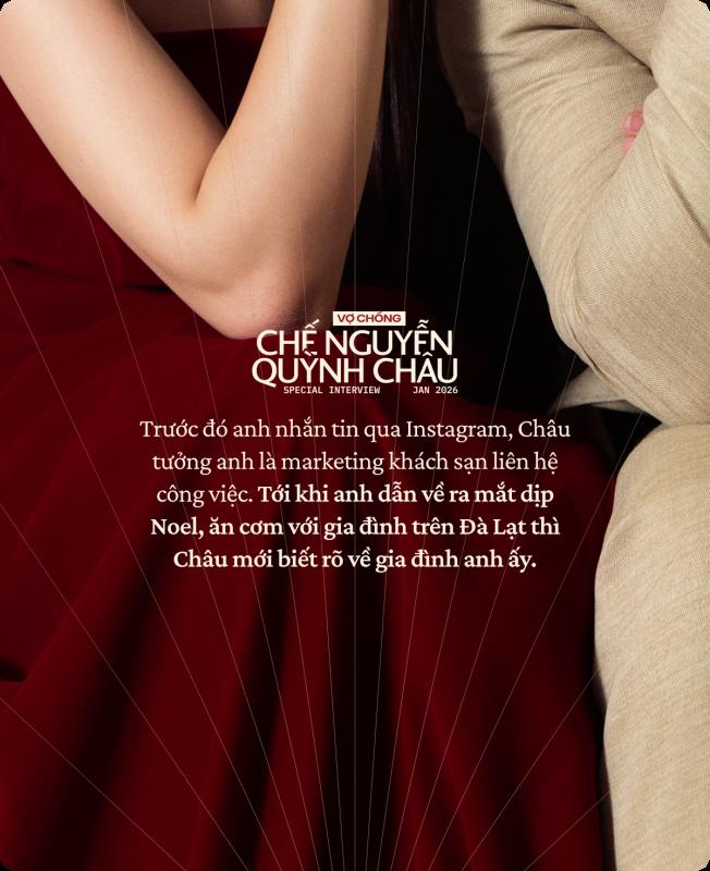 Đầu năm gặp vợ chồng Chế Nguyễn Quỳnh Châu: 