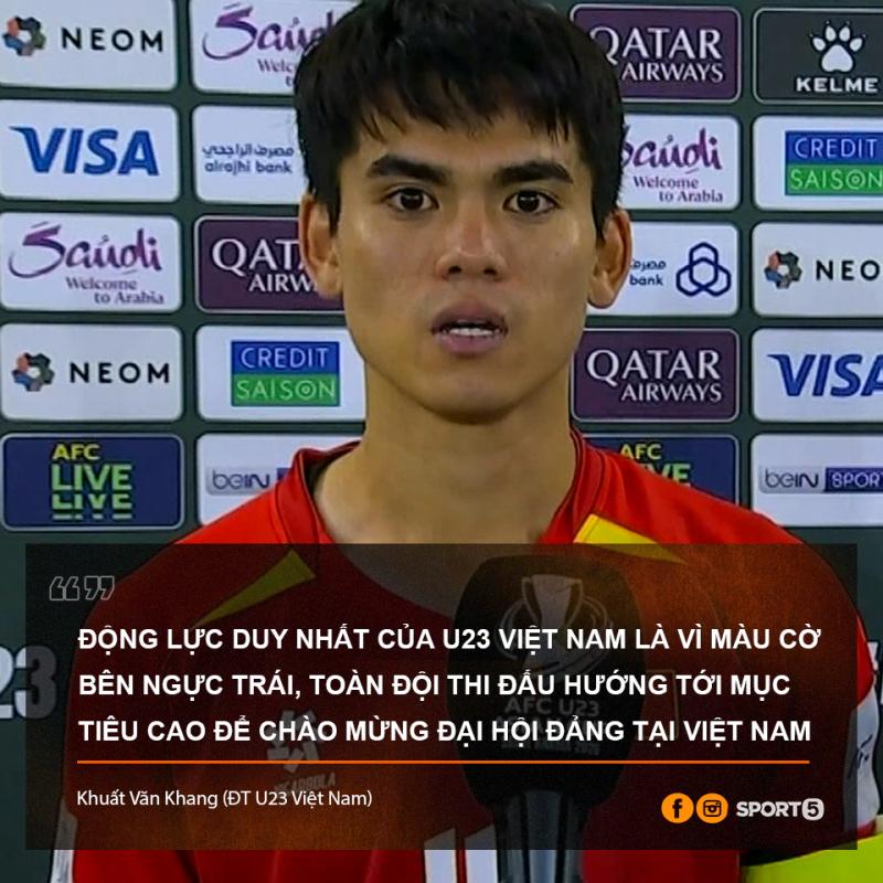 Đội trưởng U23 Việt Nam viral với màn trả lời phỏng vấn như 