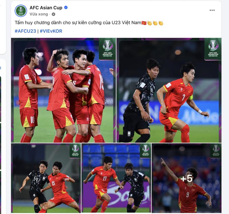 Ảnh nét căng: U23 Việt Nam tự hào nhận tấm huy chương dành cho sự kiên cường đến giây cuối cùng ở U23 châu Á- Ảnh 1.
