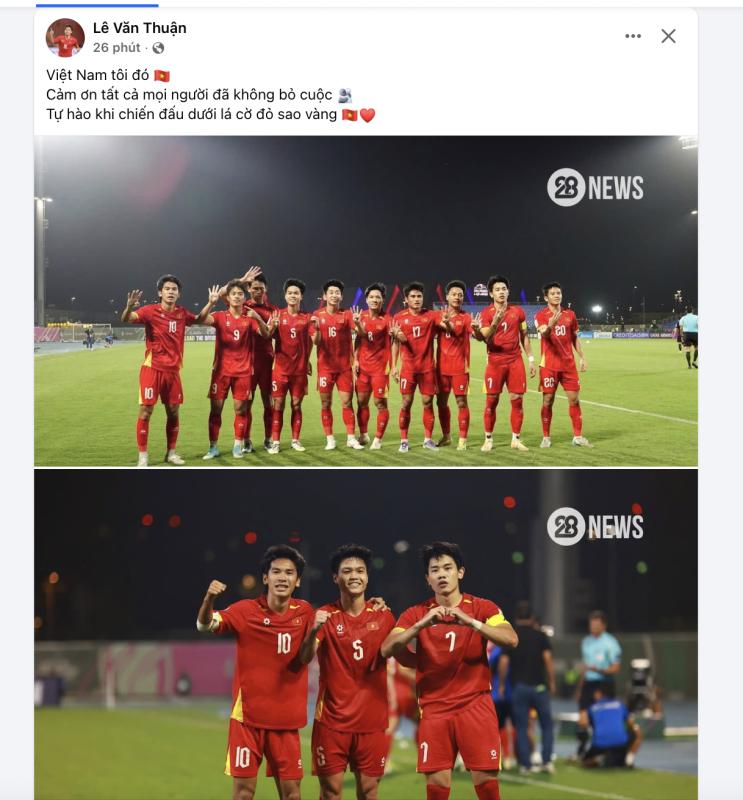 "Đã quá Việt Nam ơi": U23 Việt Nam ăn mừng rộn ràng MXH sau khi giành HCĐ U23 châu Á- Ảnh 2.