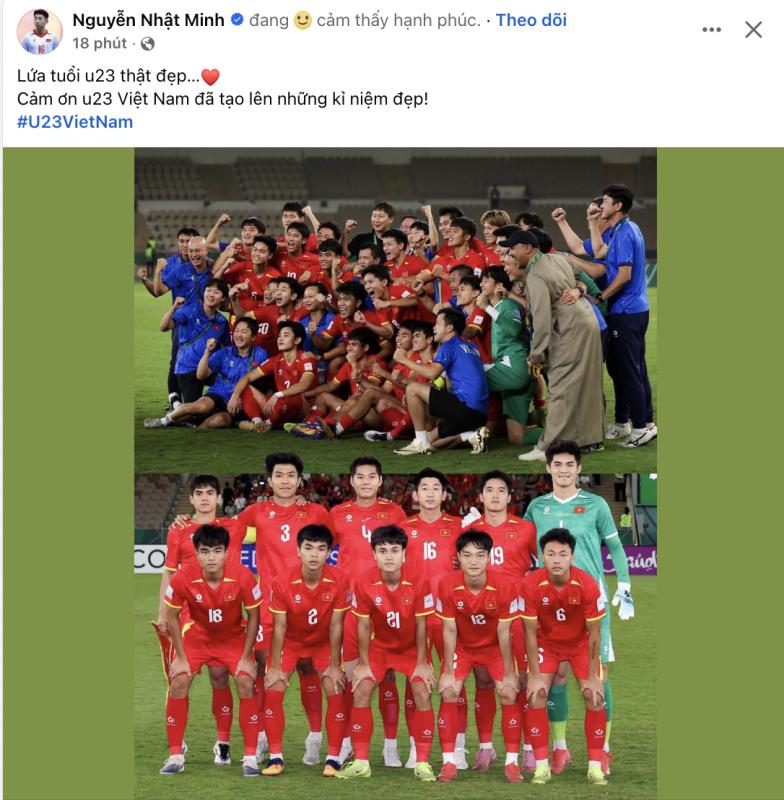 "Đã quá Việt Nam ơi": U23 Việt Nam ăn mừng rộn ràng MXH sau khi giành HCĐ U23 châu Á- Ảnh 4.
