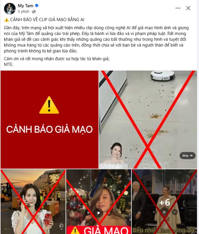 Mỹ Tâm thông báo khẩn- Ảnh 1.