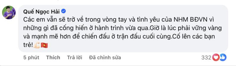 Đoàn Văn Hậu, Quế Ngọc Hải nói lời "gan ruột" với Đình Bắc- Ảnh 2.