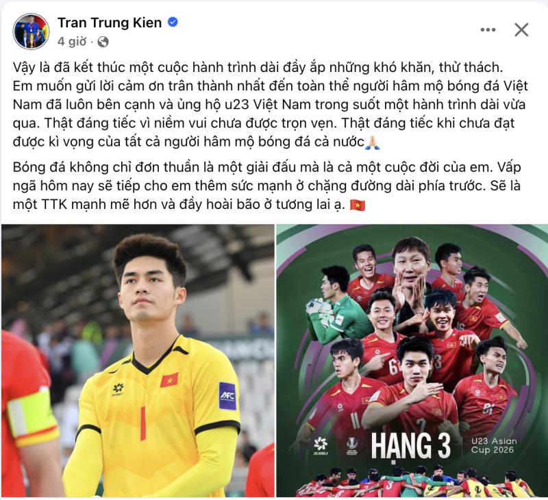 Tâm thư của U23 Việt Nam sau hành trình cảm xúc giành HCĐ U23 châu Á 2026- Ảnh 4.