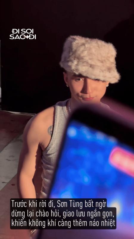Vệ sĩ căng dù che kín không để lộ Sơn Tùng dù 1 giây, đại gia showbiz nhưng vẫn chung thuỷ với một thứ- Ảnh 7.