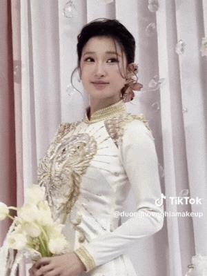 Lần đầu hé lộ trọn vẹn lễ gia tiên Á hậu Phương Nhi và Minh Hoàng: Nhan sắc, thần thái cô dâu không điểm chê!- Ảnh 2.