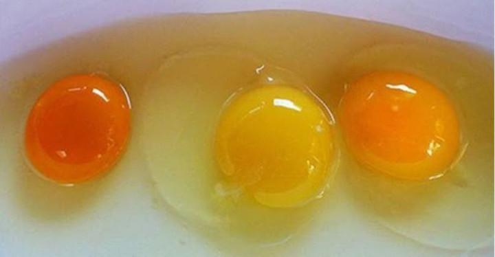 Đập trứng gà ra bát thấy lòng đỏ đậm và nhạt khác nhau, loại nào nhiều chất hơn?- Ảnh 1.