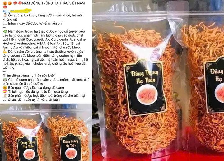 Đông trùng hạ thảo 350.000 đồng/kg: Giá rẻ bất thường, chất lượng khó kiểm soát- Ảnh 1.