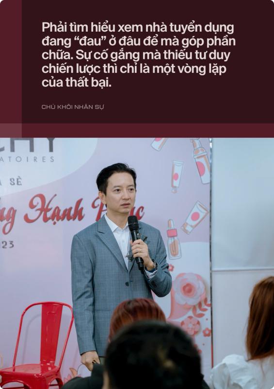 Chú Khôi Nhân Sự - TikToker U50 nói chuyện tuyển dụng mà Gen Z xem không tua: "Là mảnh ghép bị thiếu, đừng là con ốc vít đại trà"- Ảnh 3.