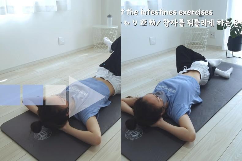 6 bài tập chỉ cần nằm cũng giúp eo thon, sạch ruột, phù hợp với nhân viên văn phòng- Ảnh 5.