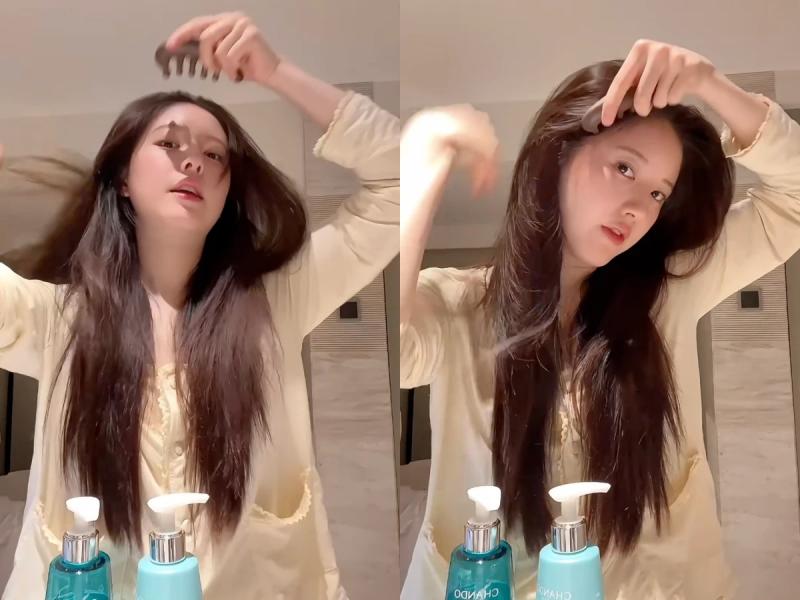 Triệu Lộ Tư có 5 tuyệt chiêu làm tóc phồng, 1 chuyện nên làm trước khi ngủ- Ảnh 3.