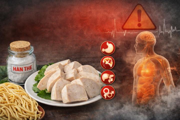 Ăn giò chả trộn hàn the nguy hại đến sức khỏe thế nào?- Ảnh 1.