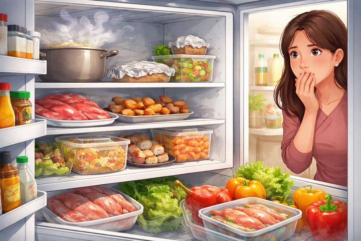 5 sai lầm khi cất thức ăn tủ lạnh dễ gây ngộ độc- Ảnh 1.