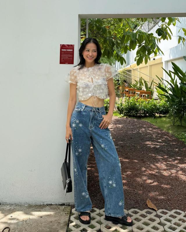 Các mỹ nhân Việt mặc quần jeans đỉnh cỡ này, không tham khảo là thiệt- Ảnh 1.