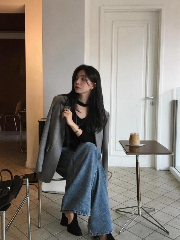 5 cách mặc quần jeans sang trọng và nổi bật, đúng không khí Tết- Ảnh 7.