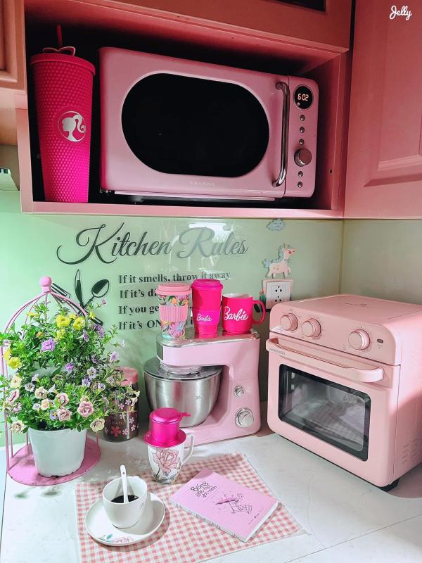 Mới 8 tháng tuổi mà bé gái này đã sở hữu căn bếp full màu hồng, hội mẹ bỉm xuýt xoa "công chúa trong truyện cổ tích cũng chỉ đến thế là cùng"- Ảnh 15.