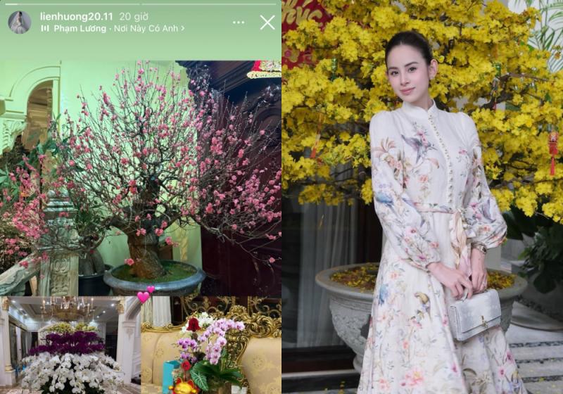 Đường đua dâu hào môn Vbiz ngày 29 Tết: Tăng Thanh Hà khoe mâm cúng tôm hùm, Lan Khuê và hội mỹ nhân thi nhau flex nhà cửa ngập hoa- Ảnh 8.