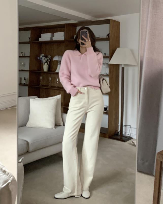 5 cách mặc quần jeans sang trọng và nổi bật, đúng không khí Tết- Ảnh 9.