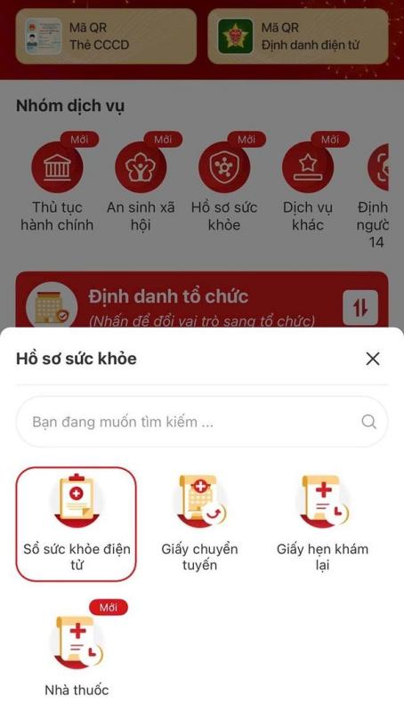 Hướng dẫn tra cứu lịch sử khám chữa bệnh, đơn thuốc BHYT trên VNeID- Ảnh 3.