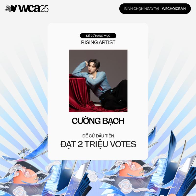 Sốc nhiệt với 2 tân binh vượt 2 triệu lượt vote, ganh đua vị trí dẫn đầu làm fan nín thở tại WeChoice Awards 2025- Ảnh 1.