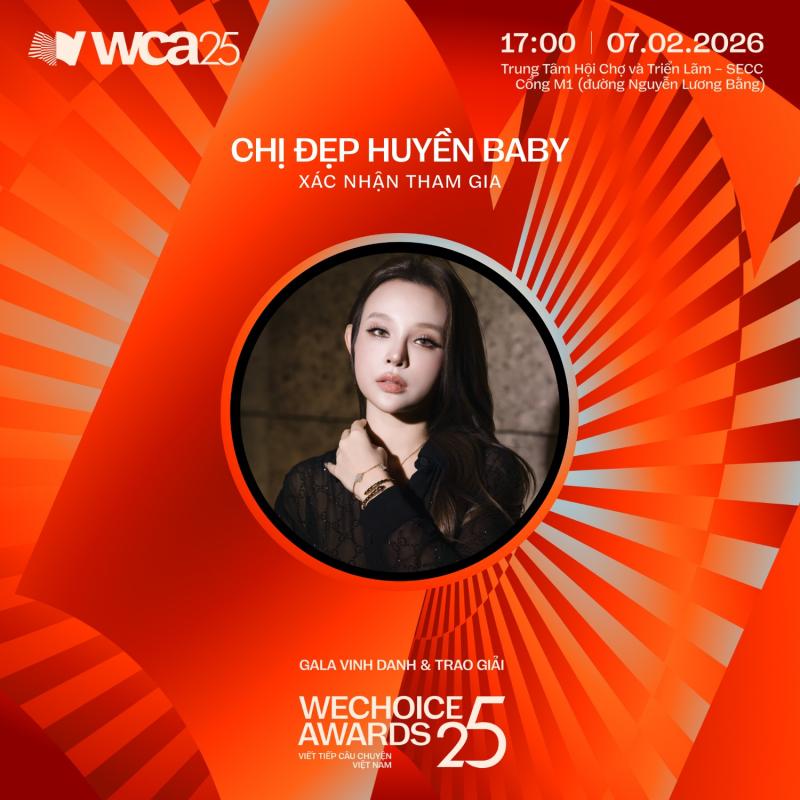 Hòa Minzy, Văn Mai Hương cùng dàn Chị đẹp, tân binh xác nhận đổ bộ WeChoice Awards 2025: Thảm đỏ hứa hẹn 