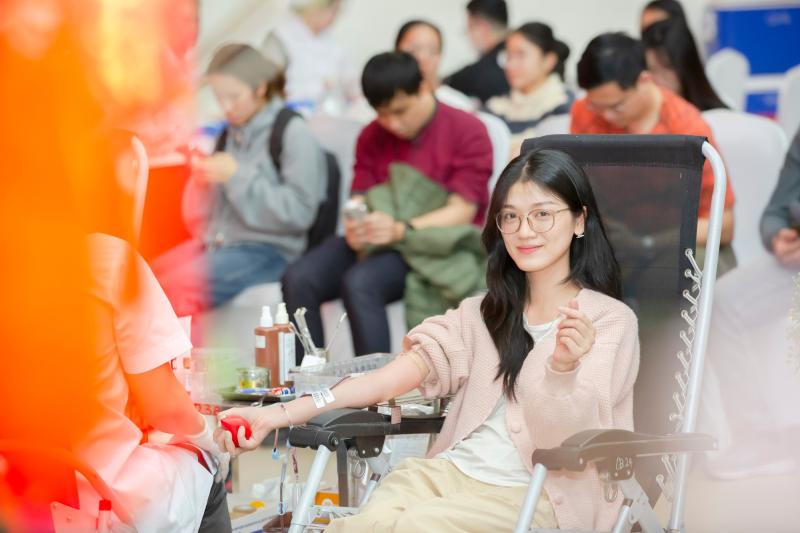 Những ngày đầu năm ấm áp ở Viện Huyết học - Truyền máu trung ương- Ảnh 5.