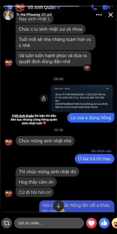 Xôn xao tin nhắn 