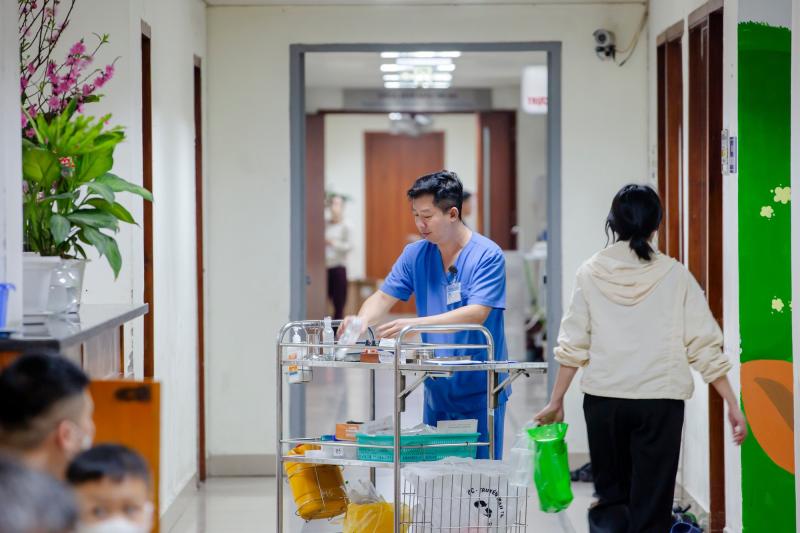 Những ngày đầu năm ấm áp ở Viện Huyết học - Truyền máu trung ương- Ảnh 8.