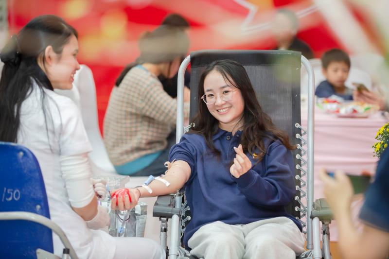 Những ngày đầu năm ấm áp ở Viện Huyết học - Truyền máu trung ương- Ảnh 3.
