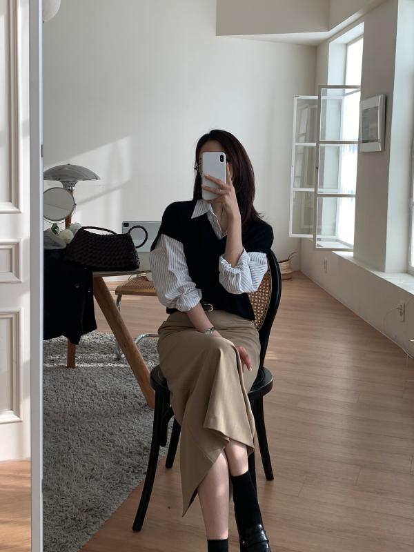 Hai mẫu chân váy công sở đang dẫn đầu về độ hot: Tôn dáng cực đỉnh, mặc lên chuẩn thanh lịch- Ảnh 12.
