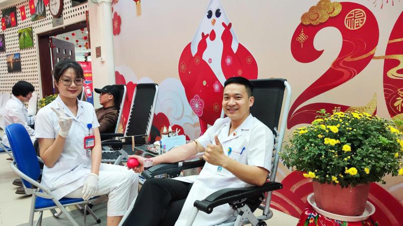 Những ngày đầu năm ấm áp ở Viện Huyết học - Truyền máu trung ương- Ảnh 6.