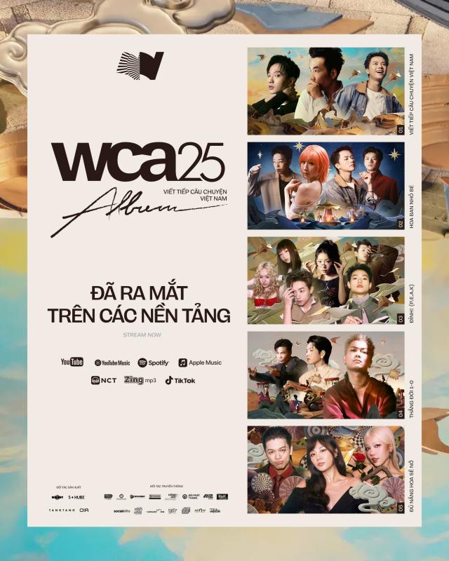 Album WeChoice Awards 2025 “ẵm” nửa triệu views, leo top “tằng tằng”: Nhạc hay chưa từng làm dân tình thất vọng!- Ảnh 1.