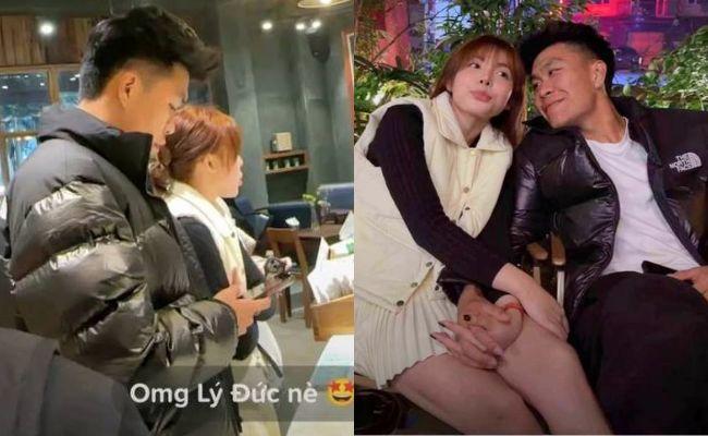 "Team qua đường" tóm dính Lý Đức U23 Việt Nam hẹn hò hotgirl bắn súng Phí Thanh Thảo, ảnh tình tứ không phải AI- Ảnh 1.