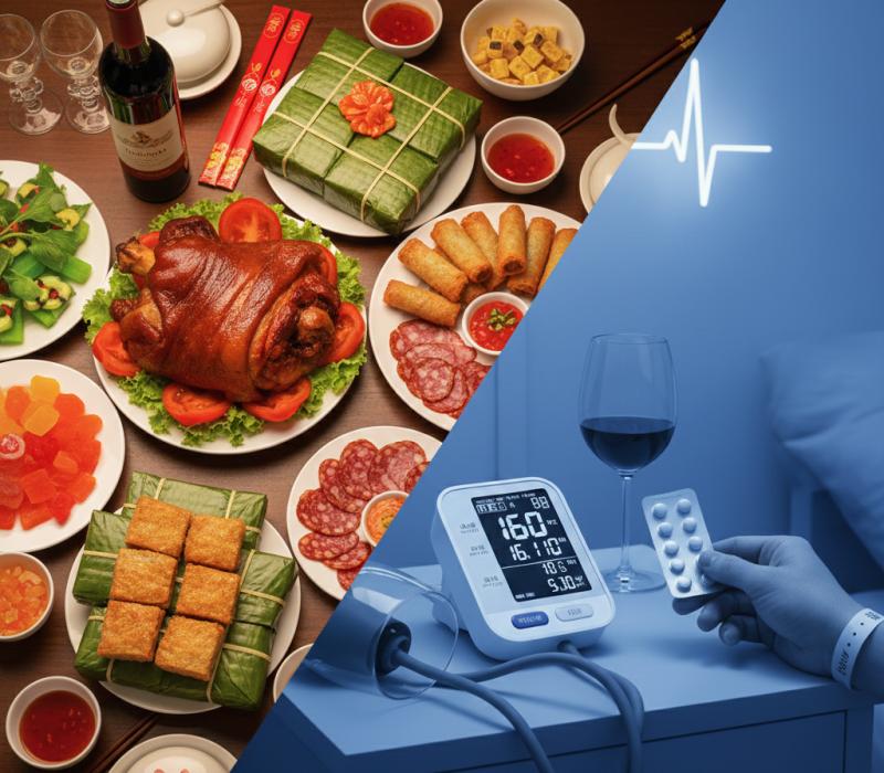 Giữ nhịp sống điều độ để tránh biến chứng ngày Tết- Ảnh 1.