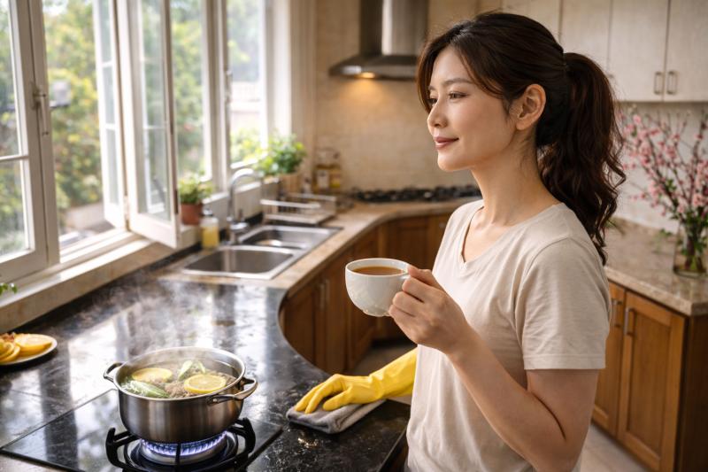 Sau mùng 3, bếp ám mùi đến mức mở cửa vẫn không hết - cho đến khi thử cách này- Ảnh 3.